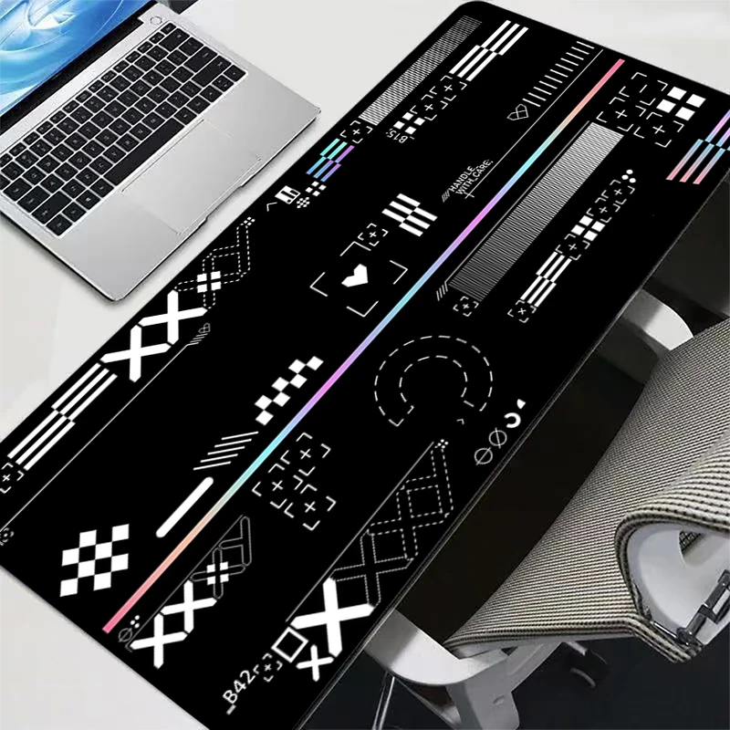 Mouse Pad XL Lockedge Large Gaming Accessories Computer Gamer Keyboard Rug Mouse Mat Desk Office Work Mousepad For Csgo