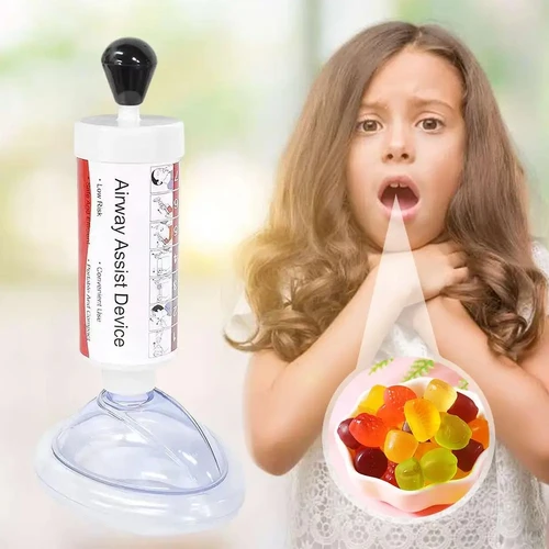 Imagen 2 del producto Dispositivo portátil antiasfixia mejorado, asfixia de emergencia, succión de ahorro de vida, dispositivo antiasfixia Vac, botiquín de primeros auxilios para niños y adultos