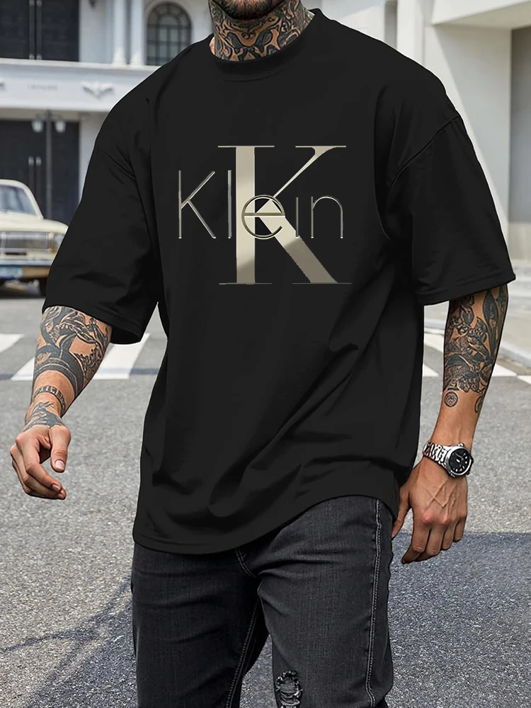 Hot Sales Light Luxury T-shirt Men and Women Summer Cotton Clothing Fashion High Quality Short Sleeved Tee Streetwear Unisex