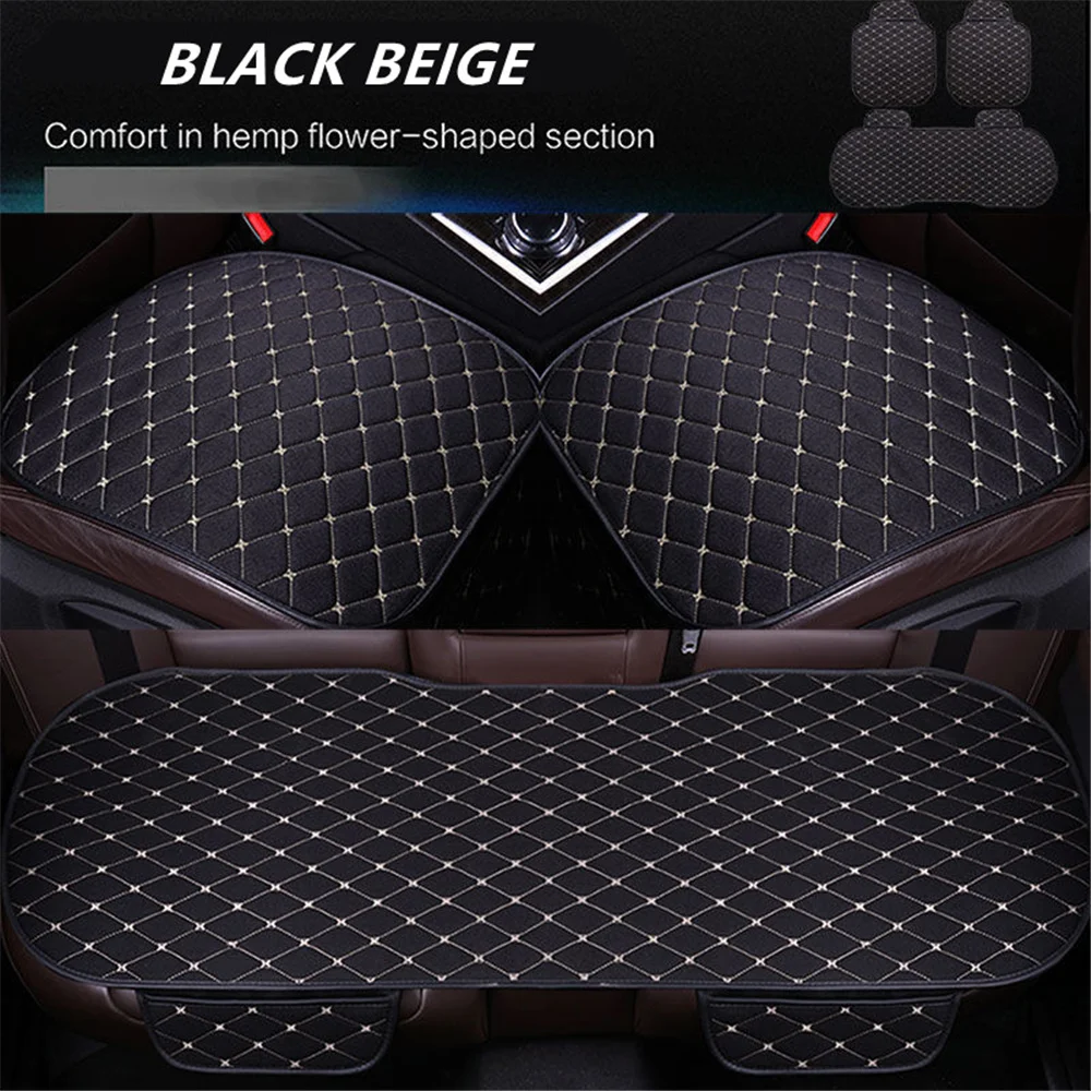 Capa de assento de carro 1/3PCS para MG 3 5 6 7 GT ZS HS RX5, almofada de assento dianteira/traseira LE/WO/LI, protetor de assento, acessórios para interior de carro