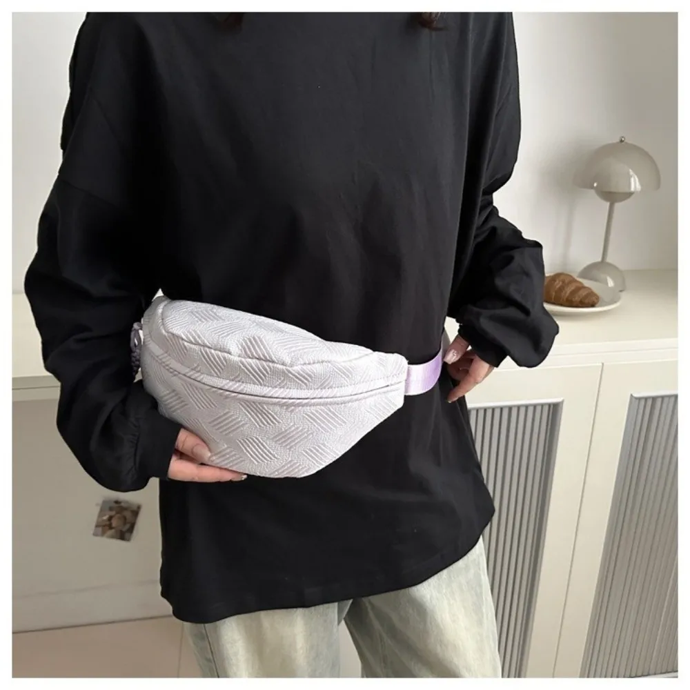 Stylish Single-Shoulder Crossbody Chest Bag Adjustable Strap Waist Bag Sports Shoulder Bag Sports