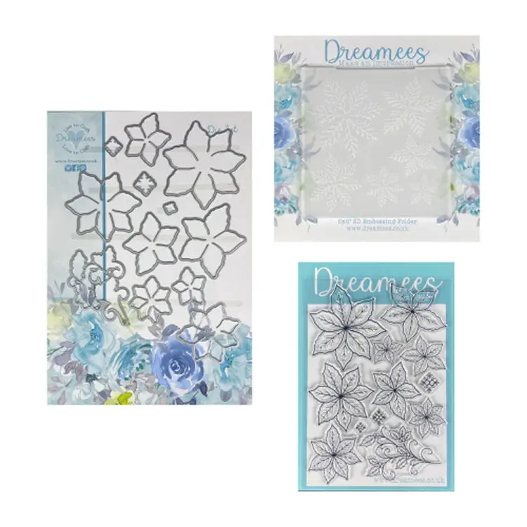 July 2026 New Metal Cutting Dies for DIY Handmade Photo Album Scrapbook Dreamees Christmas Die Cuts &