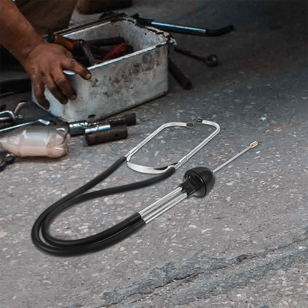 2Pcs Stainless Steel Leak Detection Stick Portable Water Pipe Tester Underground Leak Locating Tool Mechanics Accessory