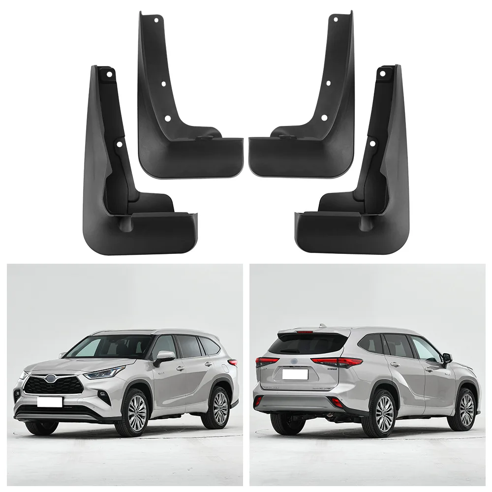 

Mud Flaps For Toyota Highlander 2022-2025 Car Mudguards Splash Guards Fender Auto Exterior Accessories 4Pcs