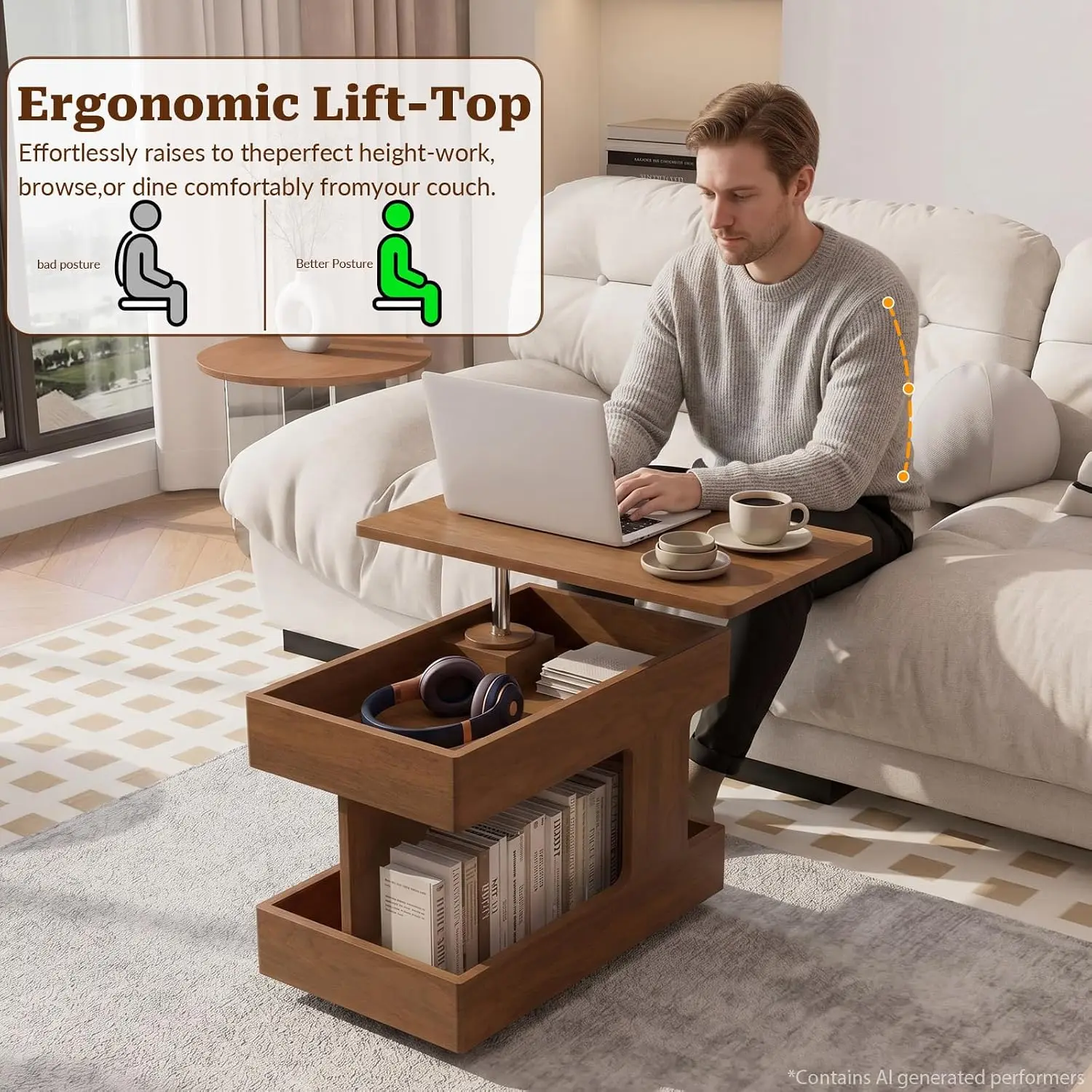 Thumbnail 4 - #15 Compare Lift Top Coffee Tables Before You Buy