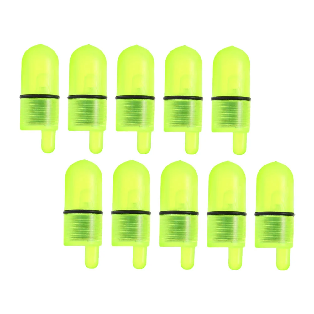 30 Pcs LED Fishing Night Light Bell Rod Bite Luminous Bites Lights Alarm Lamp Pole