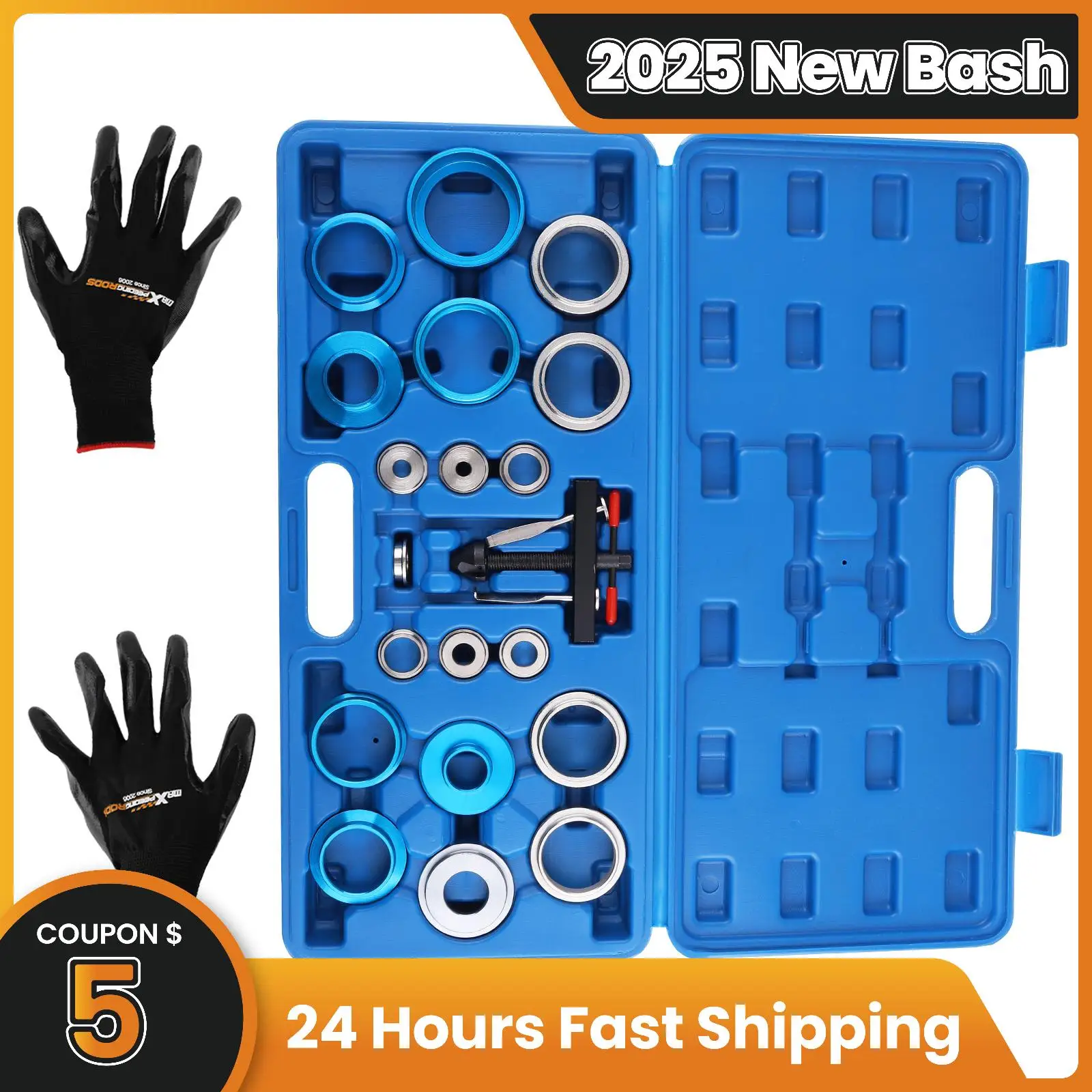 

Crankshaft Oil Crank Camshaft Kit Set Seal Removal Tool Installer Tool 21pcs