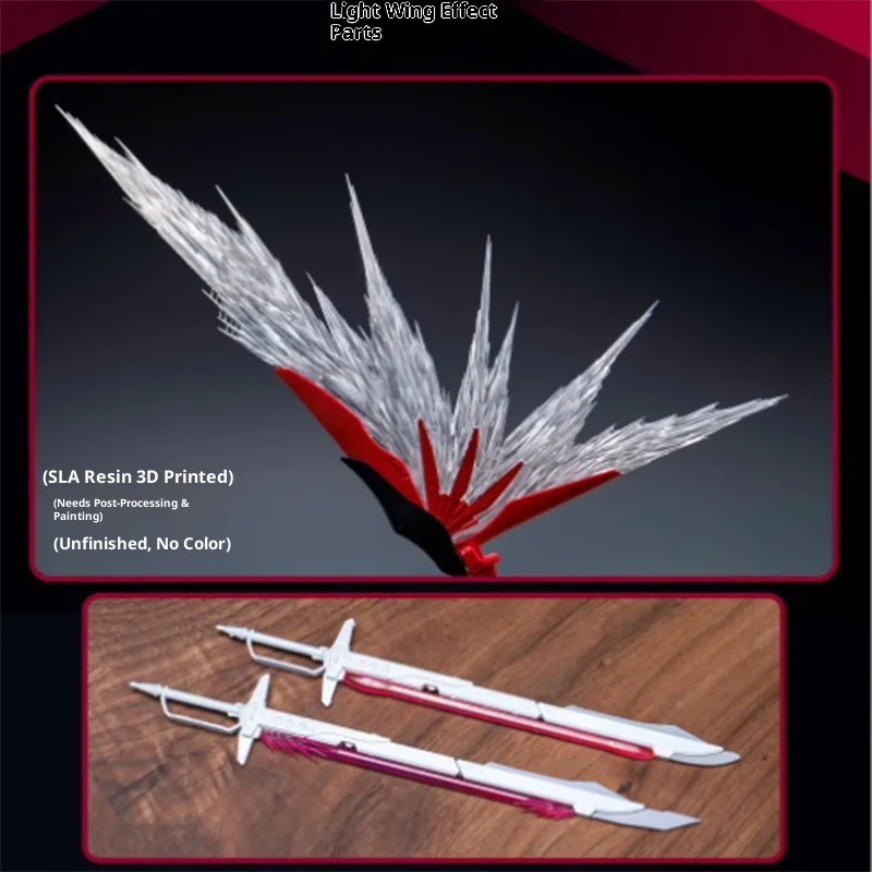 In Stock   Zeus Silhouette Light Wings Effects For Hg 1/144 Destiny Specll Collectible Robot Kits Need Color Yourself