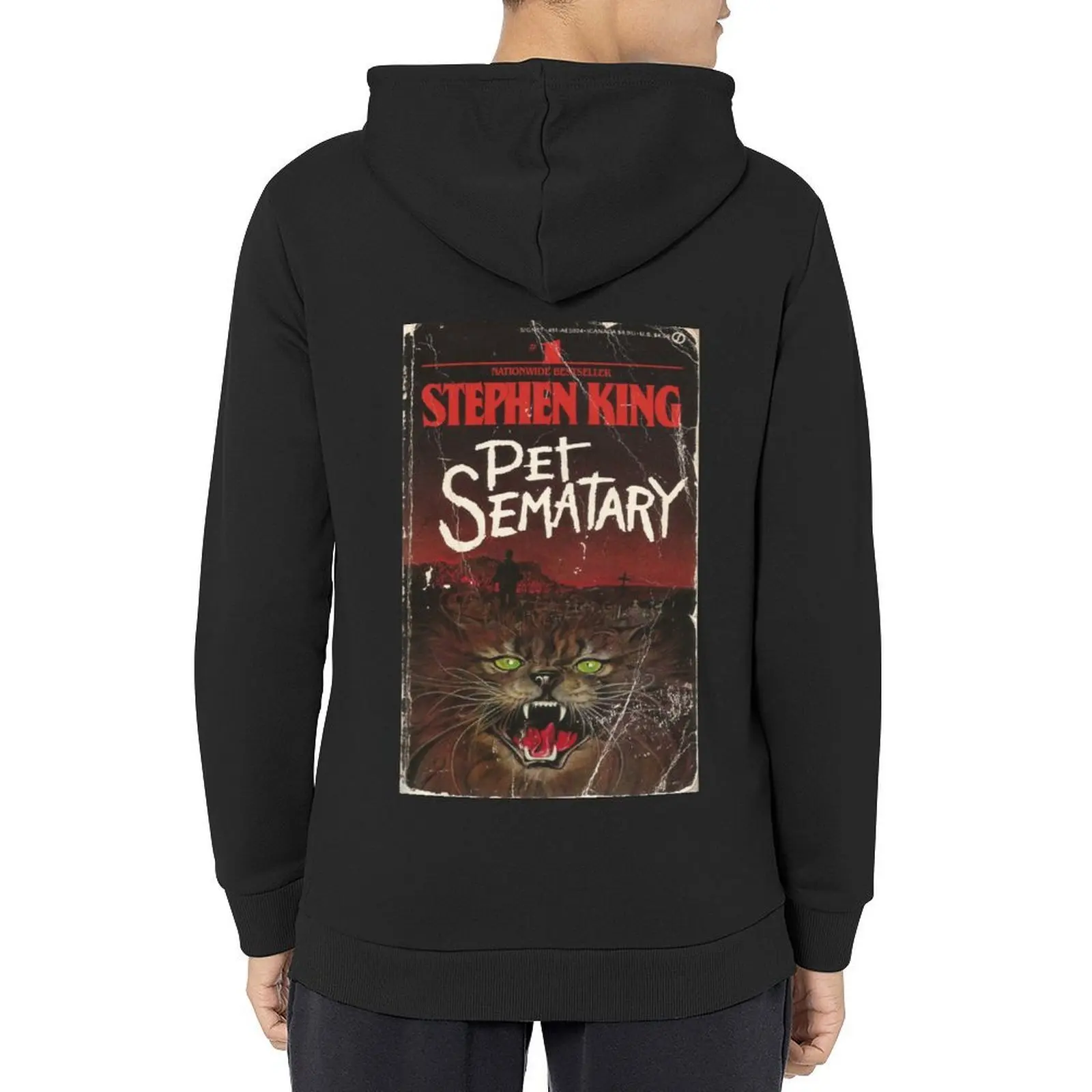 نسختي من الحيوانات الأليفة Sematary هوديي بلوزة جرافيك تي شيرت الرجال ملابس الخريف الرجال قميص العرق مجموعة رياضية