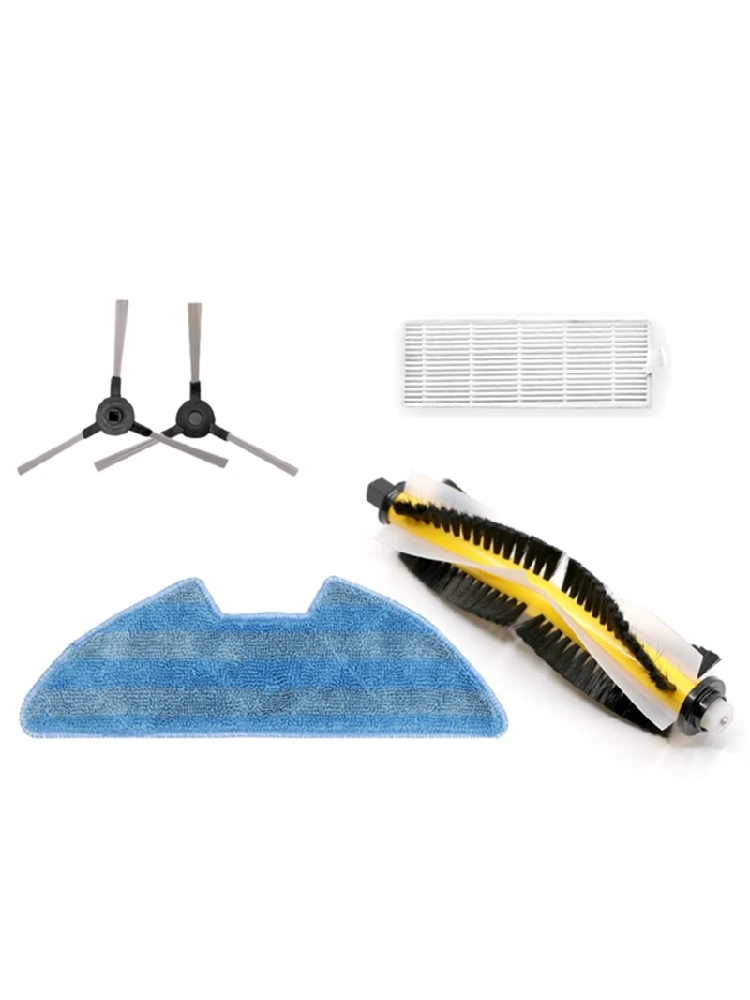 Pour Proscenic 811GB 911SE/Symbo Xbot 5 PRO/Lauben Robot aspirateur 26BB Pet brosse latérale principale filtre Hepa vadrouille accessoire-AT30