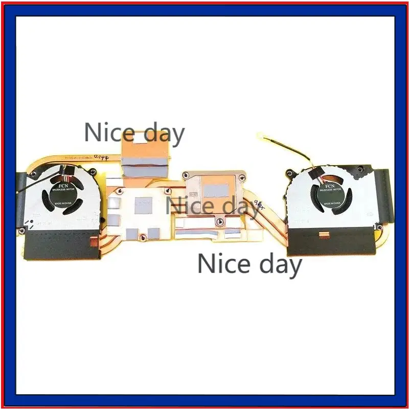 

Laptop New CPU GPU Cooling Fan With Heatsink For Seven Rainbow Stars X17 AT 2023 X15 2023