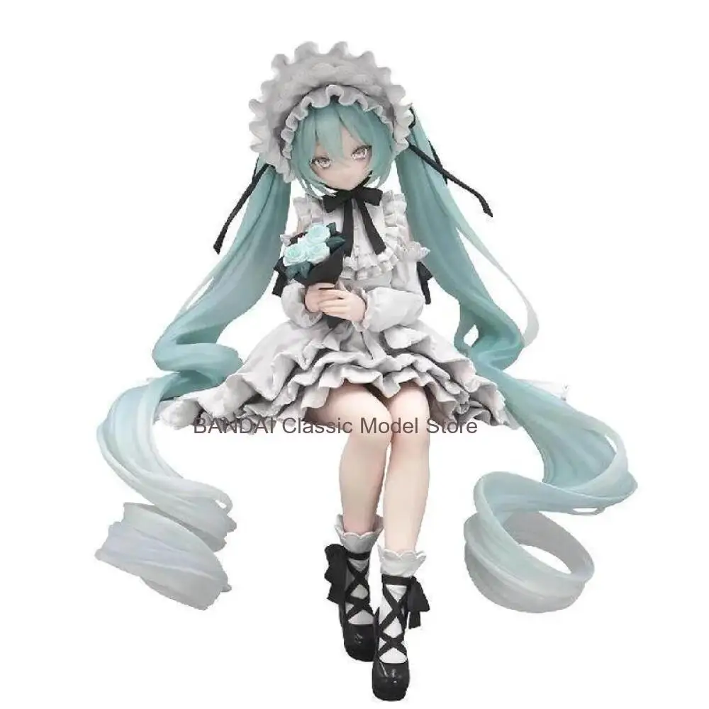 

Оригинальная коллекционная фигурка Hatsune Miku Noodle Stopper от Furyu, винтажная аниме-фигурка из ПВХ, модель для коллекционеров, игрушка, кукла, подарок, в наличии