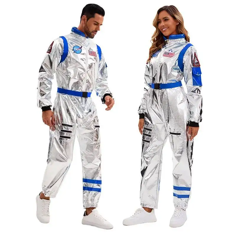 loween Cosplay Abito da astronauta Abito spaziale Abito intero Festival Par Costume da gioco di ruolo Abbigliamento tradizionale da donna