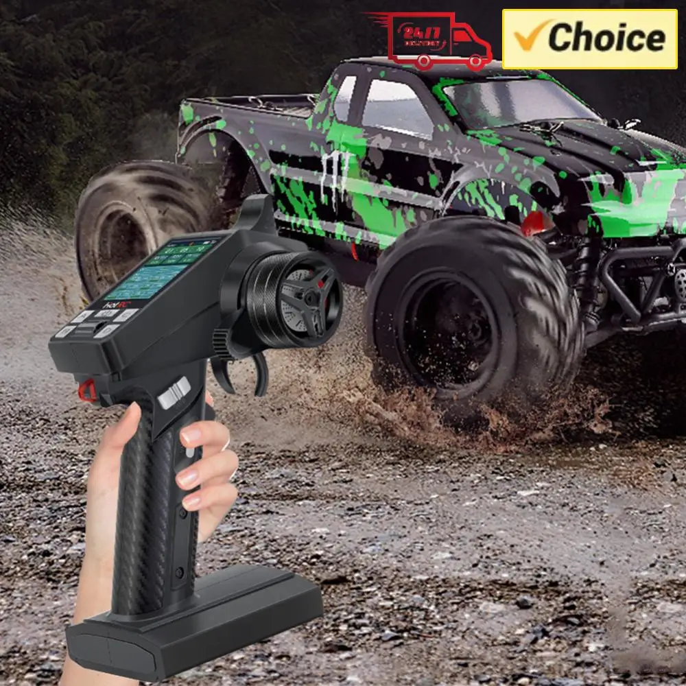 

8-канальный пульт дистанционного управления для моделей автомобилей и кораблей с экраном, 2.4G RC-пульт для радиоуправляемых машин, дрифт-моделей, танков