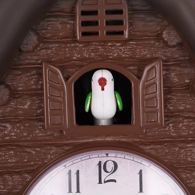 European cuckoo wall clock children's bedroom hour clock home living room decoration retro wall cuckoo clock
