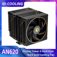 ID-COOLING Dual-Tower 6 Heat Pipes CPU Cooler Dual Cooling Fans High-Performance Air Cooler for LGA1700/1200/115X AMD AM5/AM4
