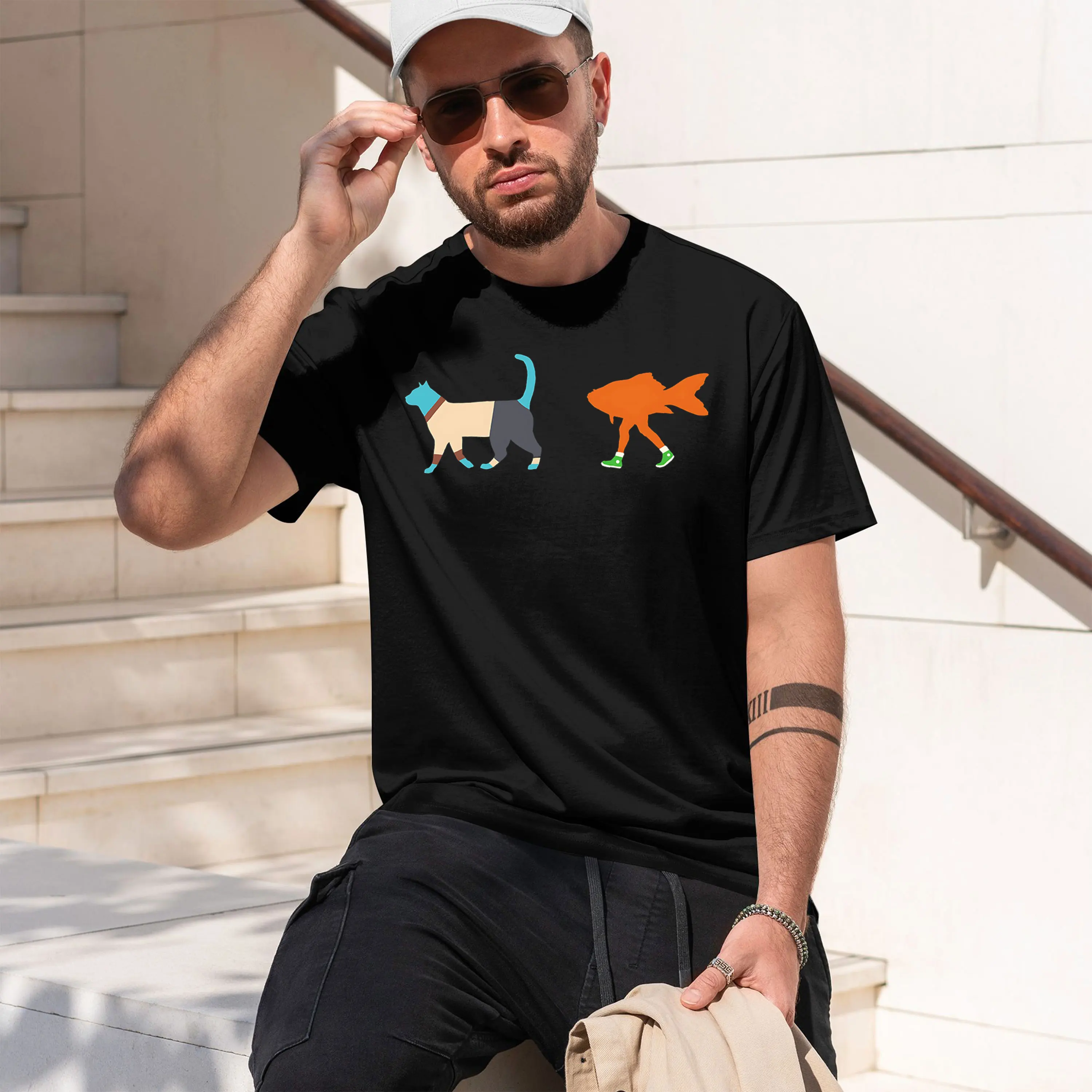 y Darwin 2026 Nuevo modelo de camiseta de manga corta con cuello redondo para hombre, estilo clásico informal, varios colores y tallas para uso diario, comodidad durante todo el día