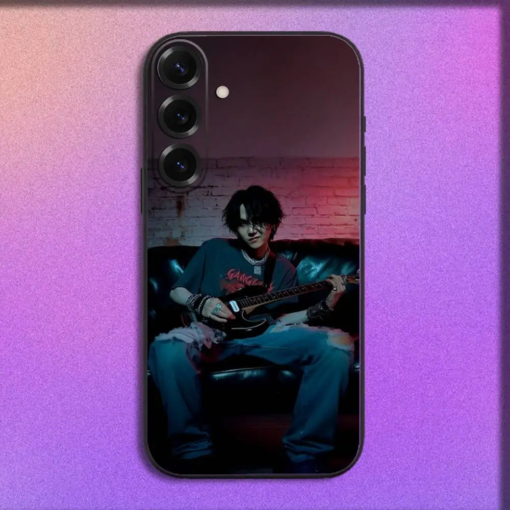 Singer A-Agust D M-Min Yoongi Phone Case For Samsung S25,S24,S21,S22,S23,S30,Ultra,S20,Plus,Fe,Lite,5G Black Cover