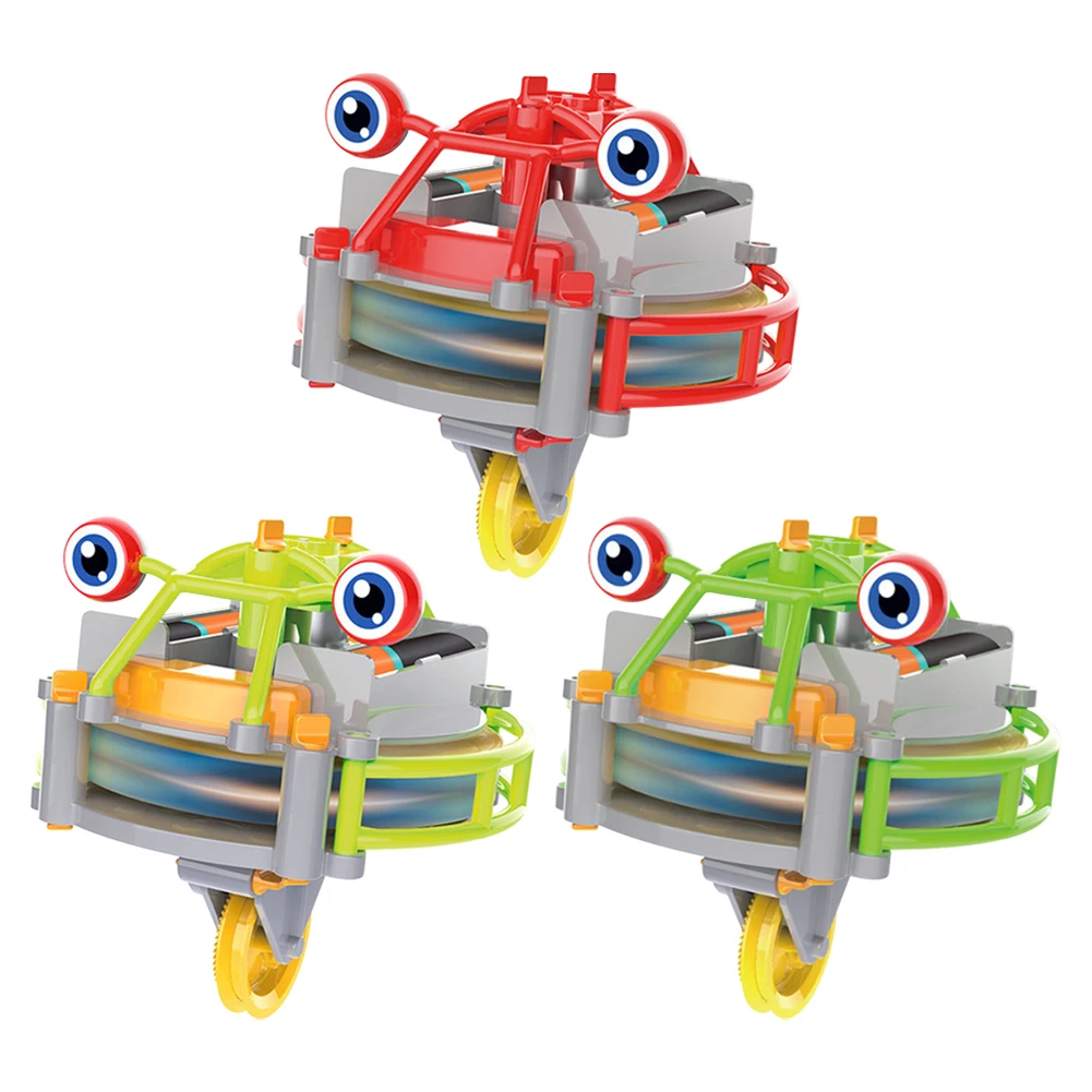 Learning Balance Skills Unicycle Balance Toy Novelty Tightrope Toy Unicycle Robot Electric Toy Fidget Spinner Toy for Boys Girls