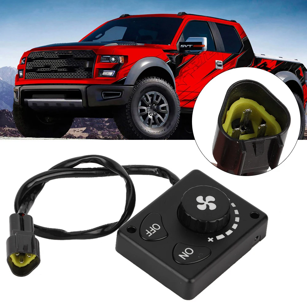 DC 12V/24V Truck Parking Heater Switch Air Diesel Heater Control Knob For Car Truck