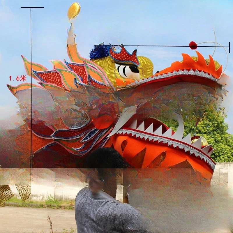 Folk craft dragon dance props dragon lantern props dragon dance