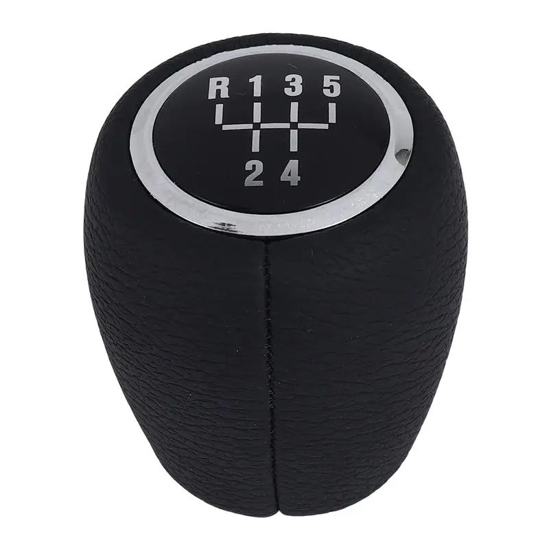 

5 Speed Manual Gear Shift Knob PU Leather Lever Shifter Handball For Opel Vectra C Signum Facelift 2005 2006 2007 2008