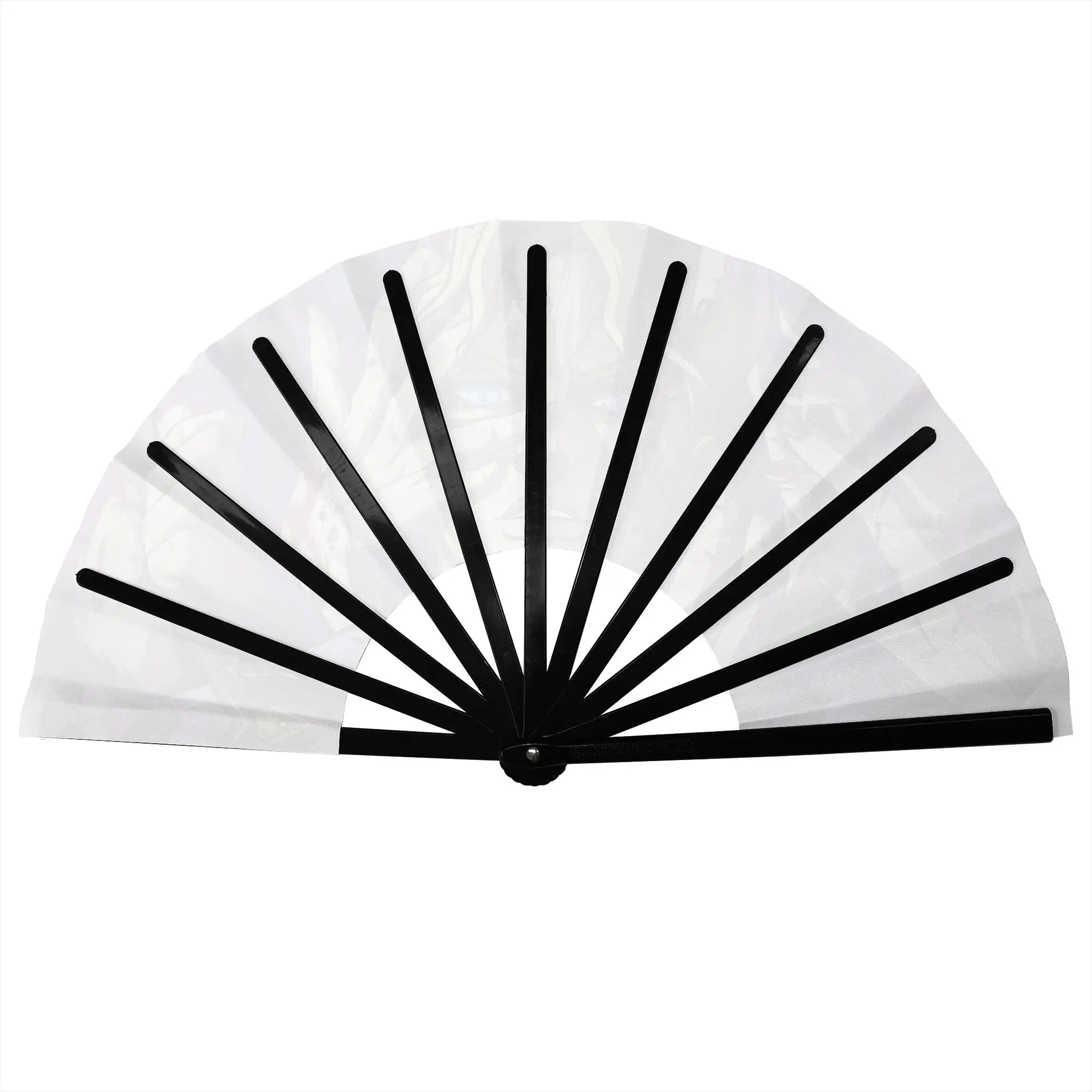 Kira Yoshikage  Stylish Hand Fan  Men JoJo's Bizarre Adventure Printed Polyester Fan Vintage For Sports Events Gift