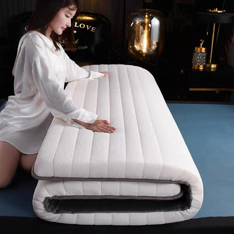 Natural Latex mattress elastic cushion home foldable comfortable soft Single Double tatami sleeping pad spring autumn sponge mat