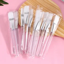 Transparent Soft Hair Facial Spa Beauty Salon Supplies Makeup Film Adjusting Stick Facial Mask Brush Beauty Tool Small Brush