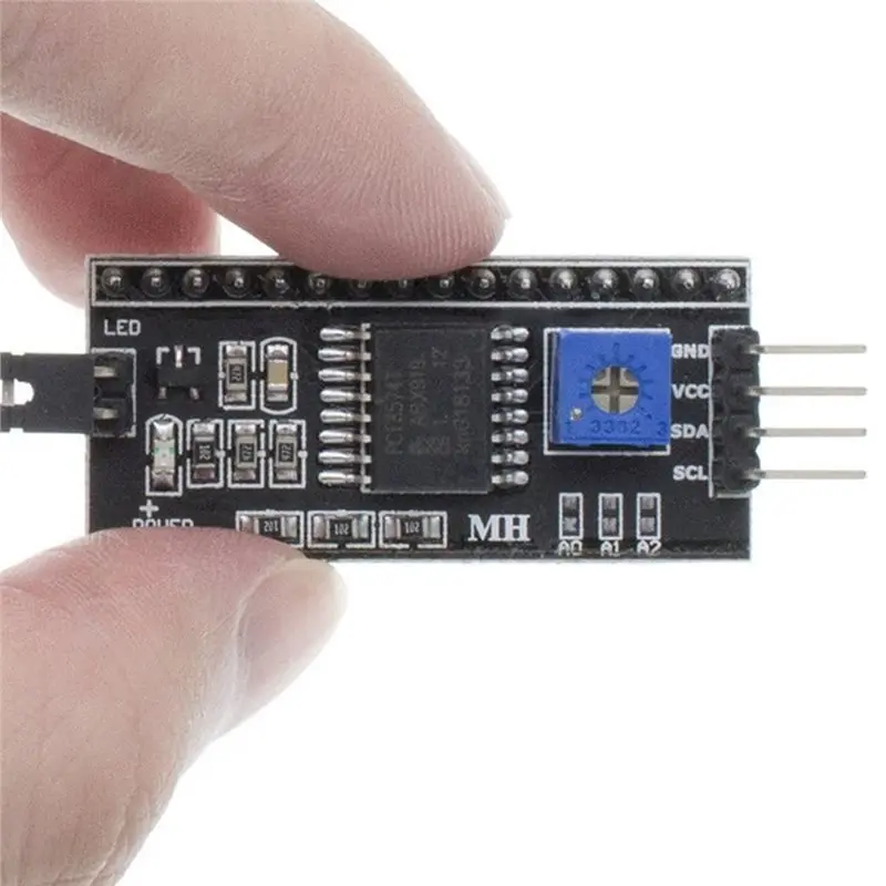 PCF8574 I2C IIC LCD1602 2004 Display Adapter Module 20 Pieces For Arduino Robot Parts LCD Interface Converter Board