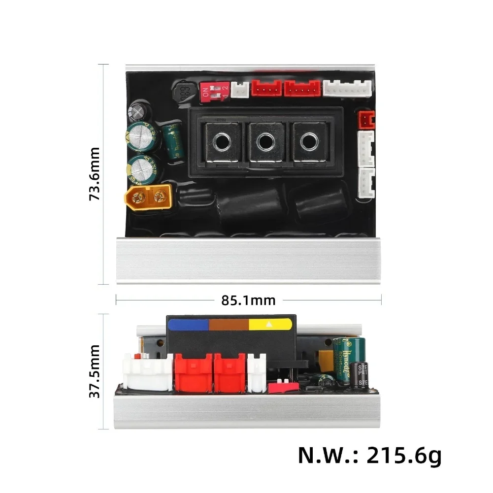

1 Pcs 4ProMax Wear-Resistant Electric Scooter Aluminum Alloy Controller Precise Control Reliable Main Circuit Board Supplies