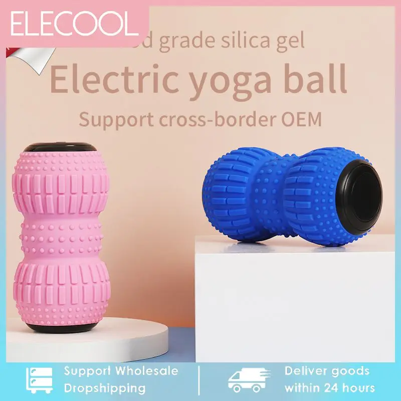 

Yoga Balls Electric Fascia Ball Vibration Leg Muscle Relaxer Shoulder Neck Waist Muscle Massage Yoga Ball Fitness Massage Tool