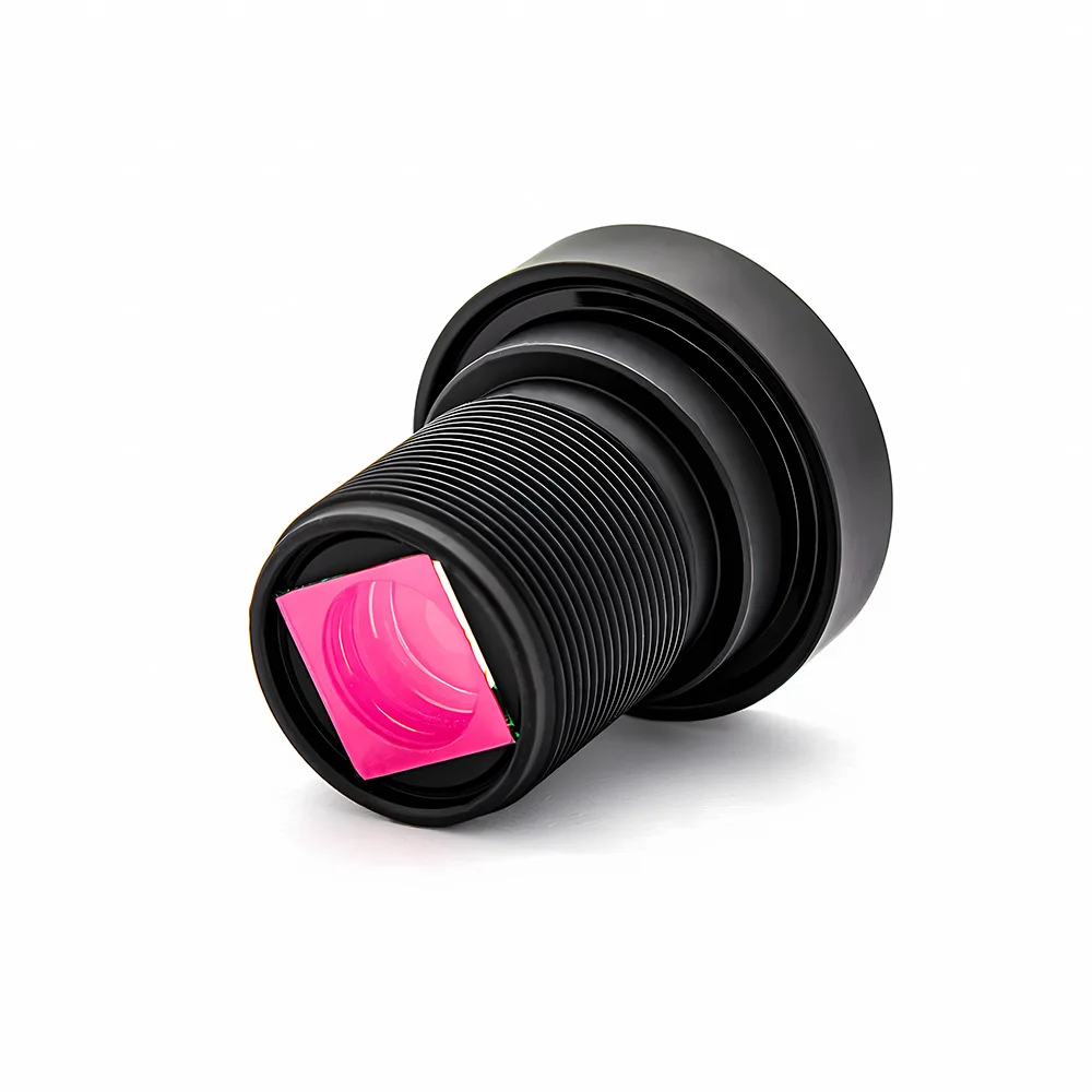 HD 8MP M12 Mount Lens 2.2mm 110° Wide Angle Aperture F2.2 Format 1/2.6" With 650nm Filter For Surveillance Security CCTV Cameras