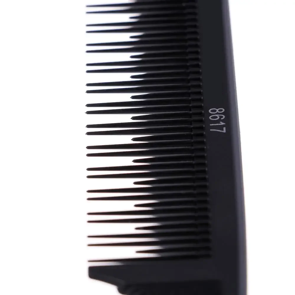 Professional Hair Tail Comb Salon Cut Comb Styling Stainless Steel Spiked