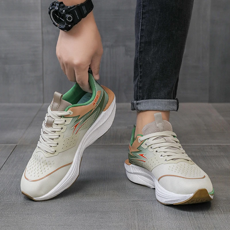 

Men's Luxury Casual Sneakers Breathable Running Shoes Fashion Loafers Male Tenis Trainer Race Comfortable Shoes for Men
