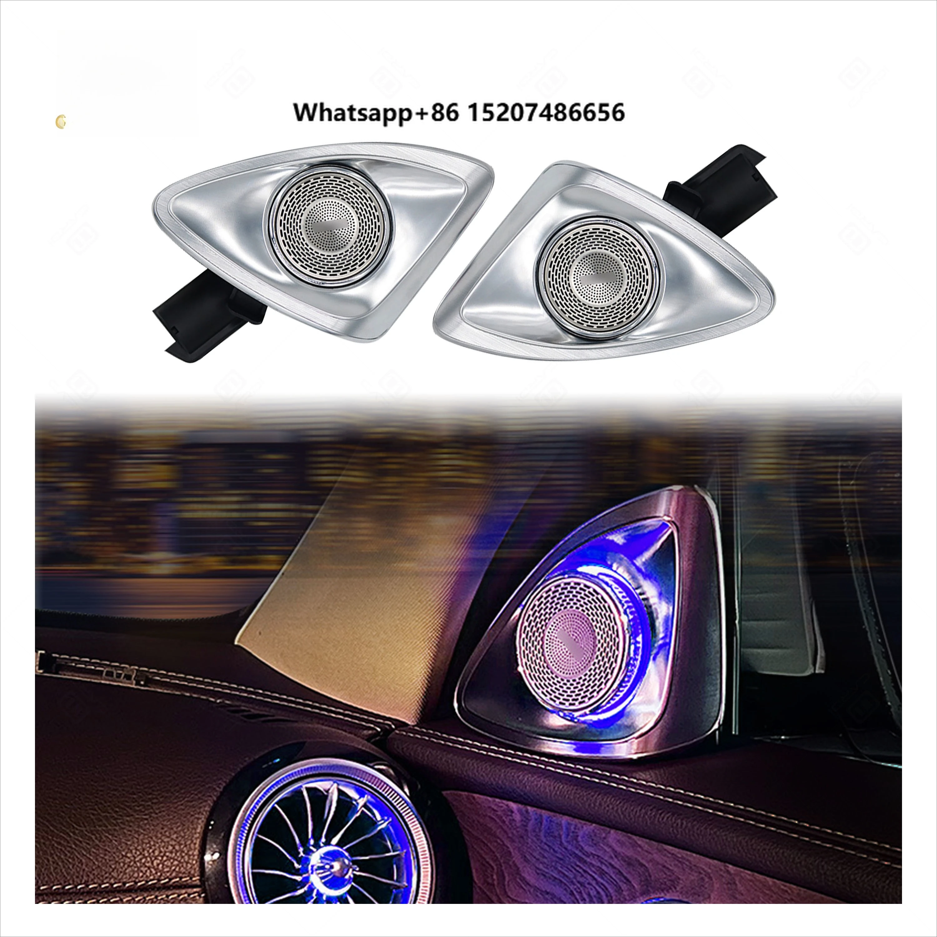 Factory Direct 1:1 OEM-Style 64-Color 12V Ambient Light Kit CAN-Bus Plug Play Interior