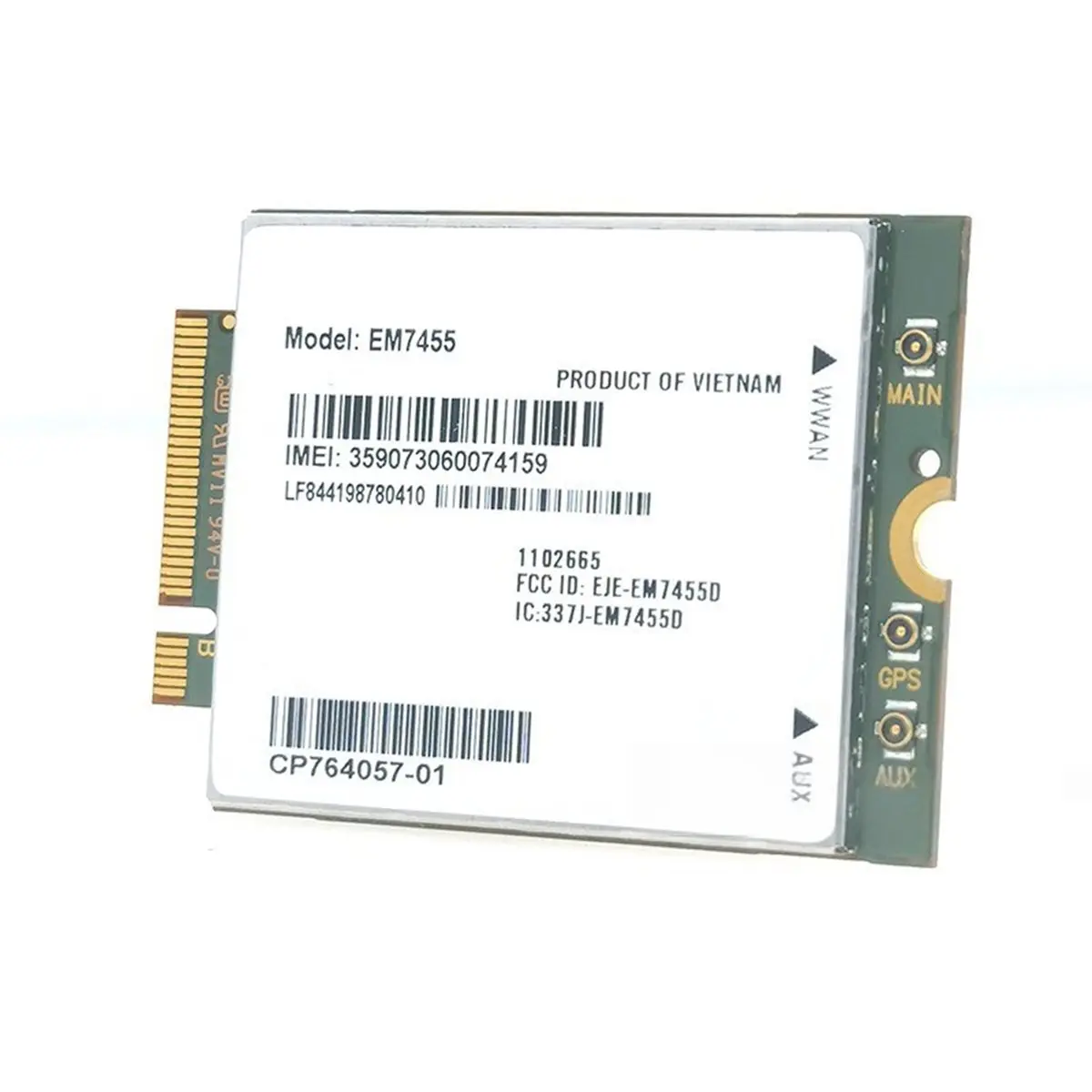 AAAE 4G CARD 300Mbps WWAN Wireless EM7455 1103582 FDD/TDD LTE Cat6 NGFF M.2 4G MODULE for Laptop and 4G Router
