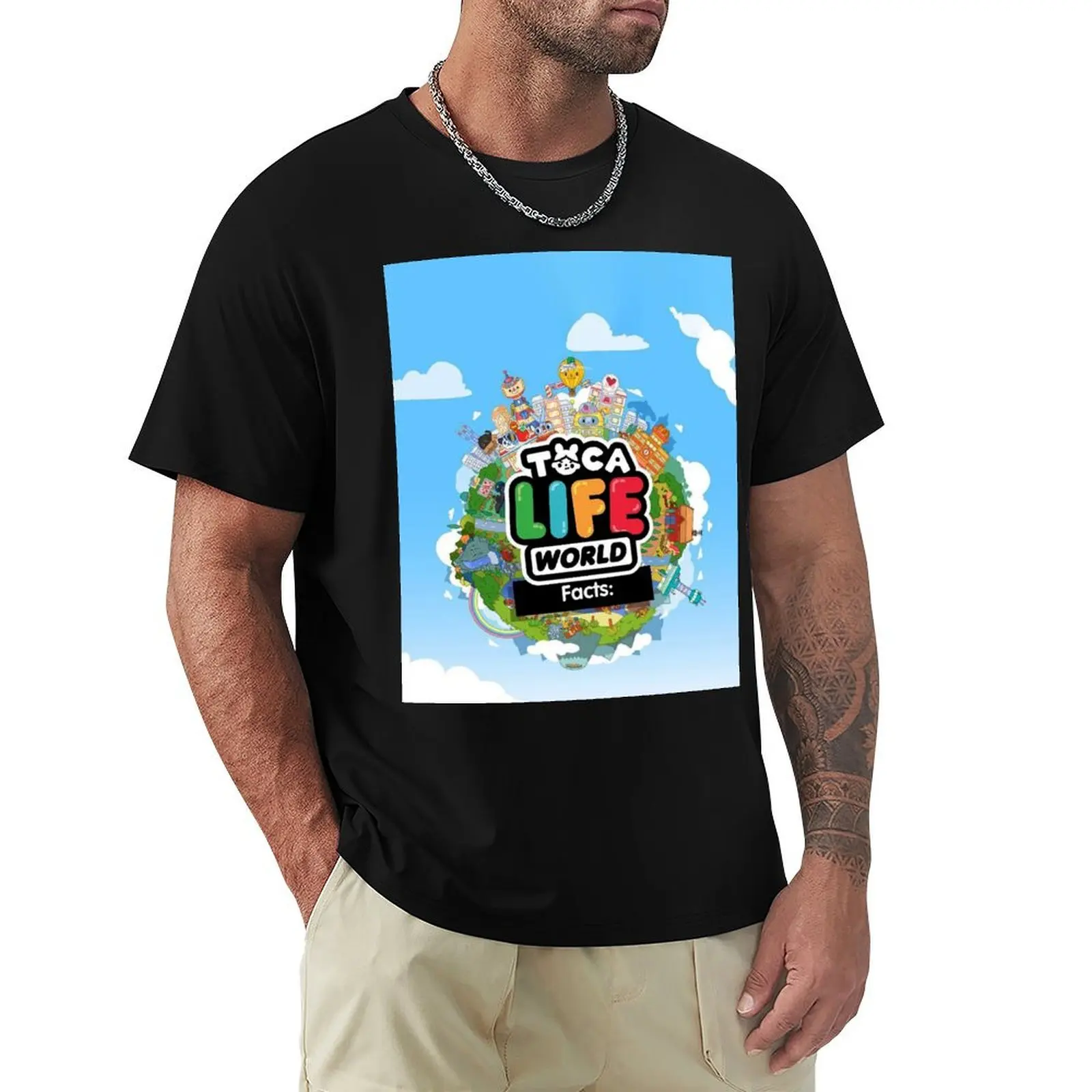 

toca world, toca life design for you BOOOOM Graphic T-Shirt Streetwear Print Tee Shirt