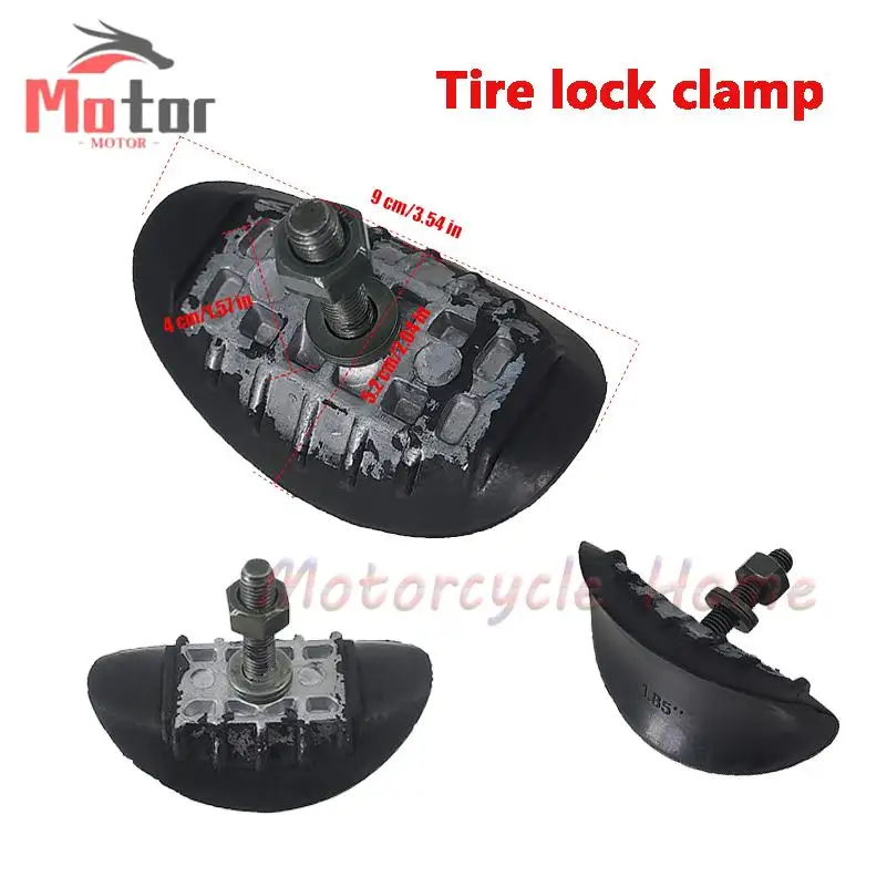 Tire clamp special tire lock head is firmly locked to prevent detachment and is essential for vehicle anti-theft