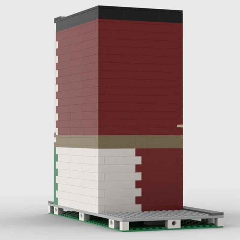 ストリートビューモデル MOC ビルディングレンガニューヨークアパートハウスモジュラーテクノロジーギフト子供のおもちゃスーツホリデー組み立てる