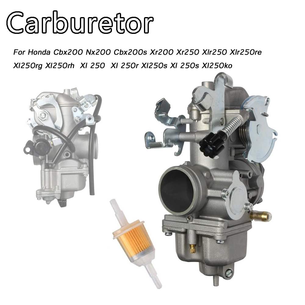 Carburetor For CBX/NX/XR/XLR/XL 200/250 CRF230 KL250 XR600R 4T 16101-KK0-004 Dirt Trail Bike Off-road Enduro Street Motorcycle