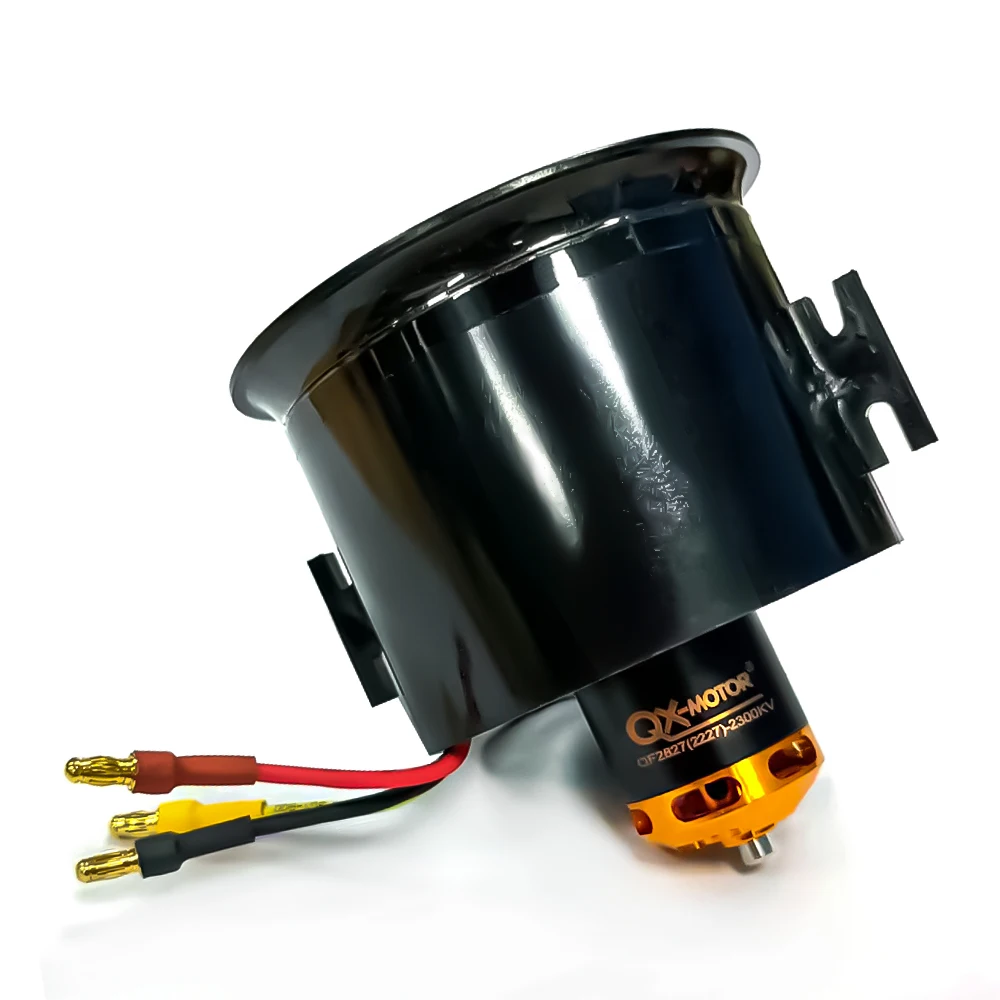 

QX-MOTOR 70mm EDF Ducted Fan with QF3027 QF2822 QF2827 Brushless Motor for RC Multirotor Helicopter Jet plane Fixed-wing Parts