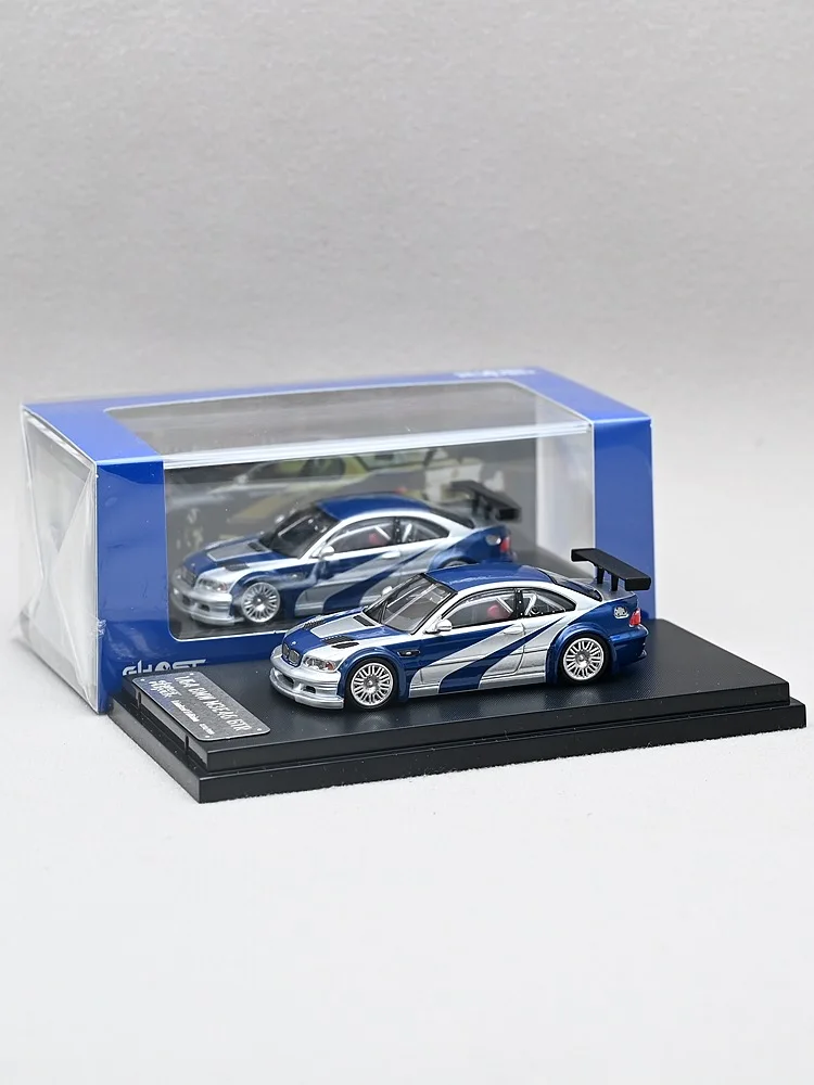 DCM 1:64 M3 E46 GTR Collection of die-cast alloy car decoration model toys