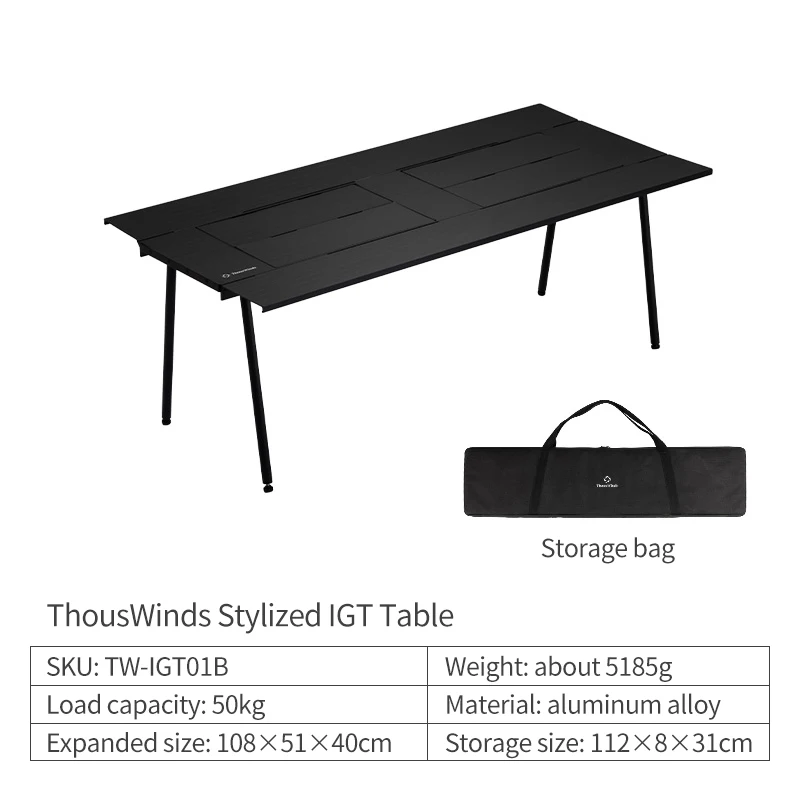 ThousWinds Stylized IGT Camp Kitchen Outdoor Storage Container