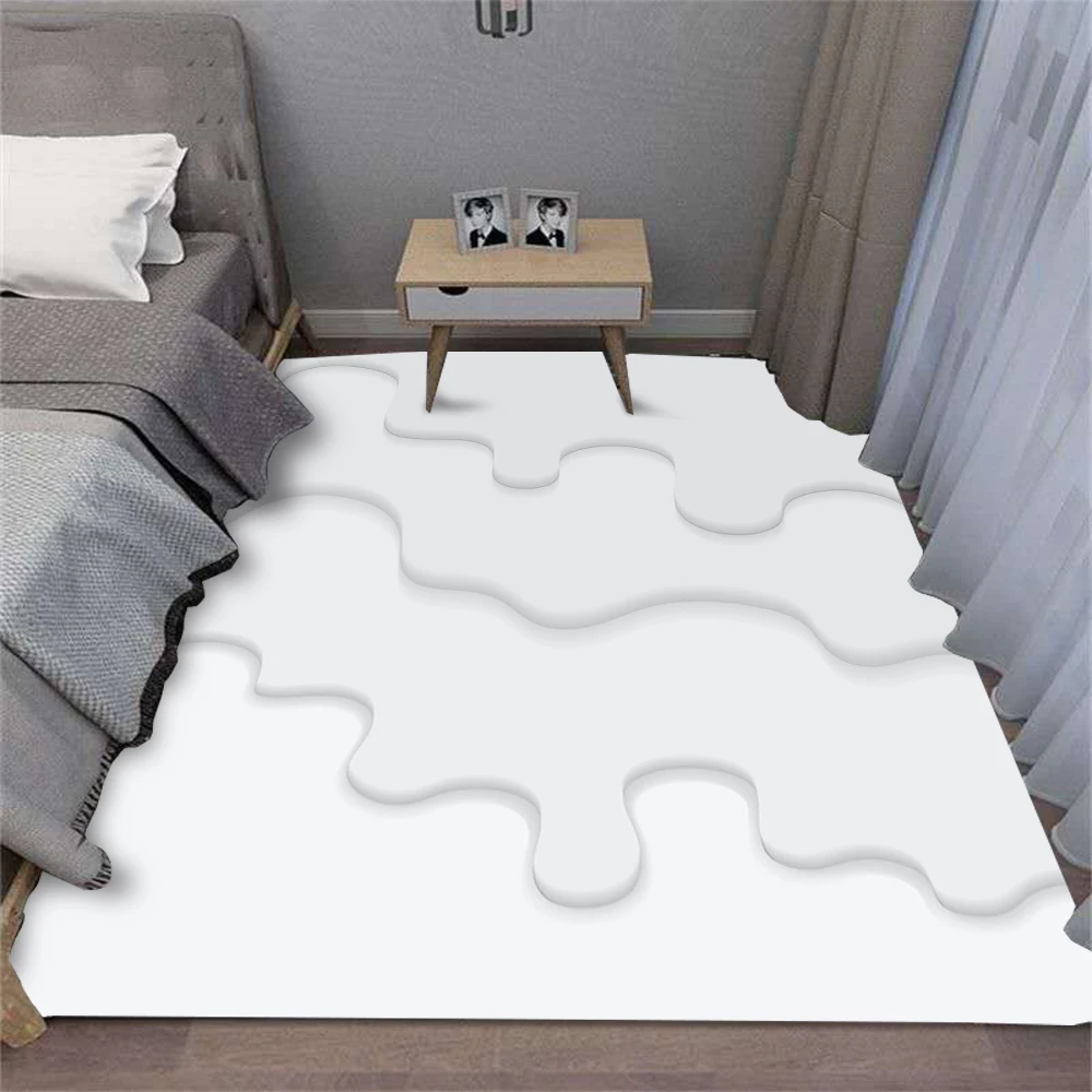Simple And Exquisite For Home Use Art Carpet Rug for Bedroom Living Room Sofa Home Doormat Decor Large Kids Play Non-slip Mat