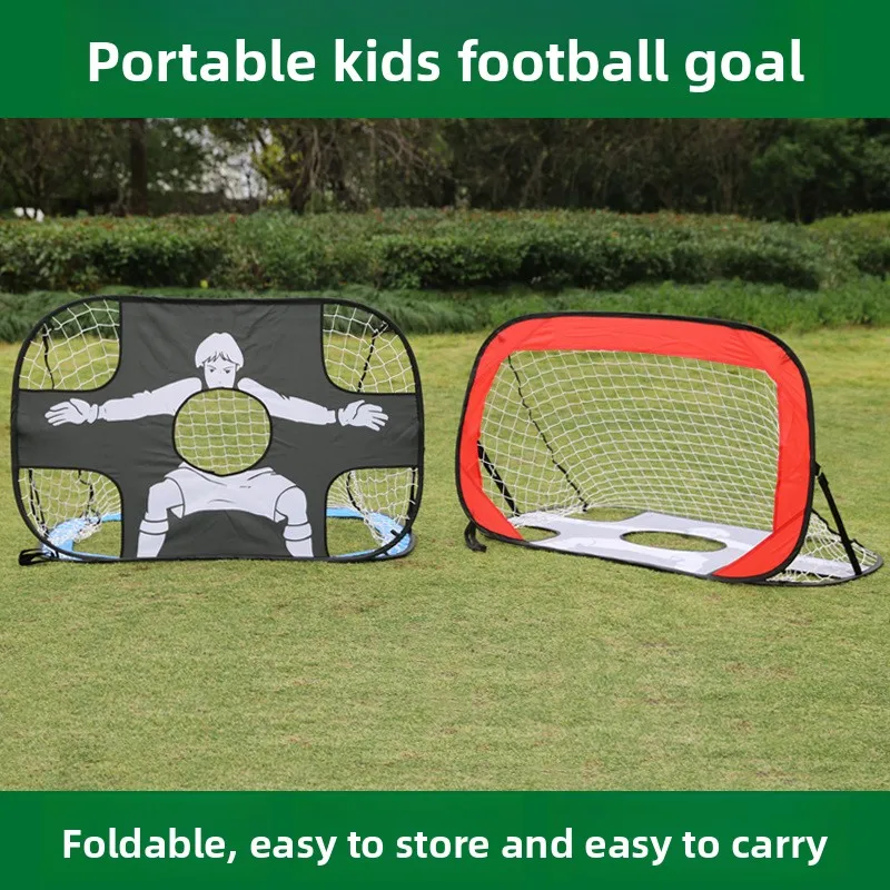 Indoor Training Net Portable and Simple Folding Small Net Frame Outdoor Sports Children's Football Door