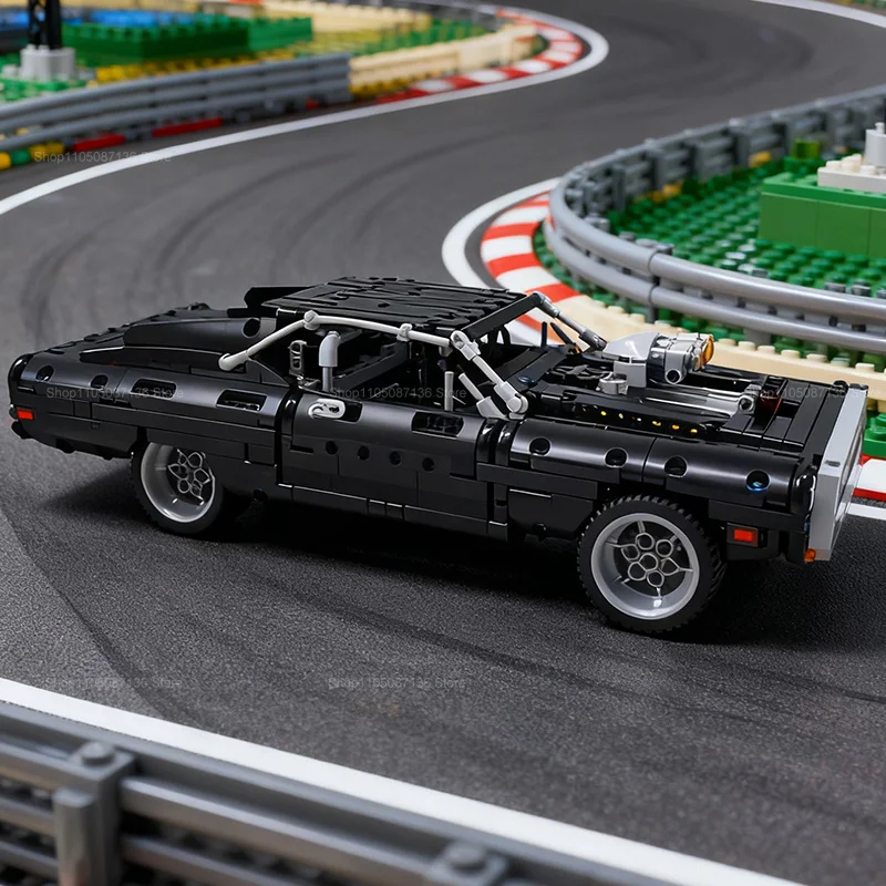 1077PCS NEW Technical Racing Car Building Blocks Set DIY Bricks Model Kit Kids Adults Christmas Gift Creative Toy for Collectors