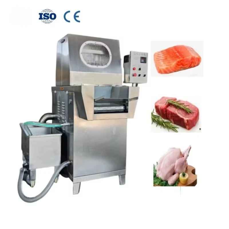 Factory Direct Sales New Condition Fresh Meat Injector Brine Injection Machine for Sausage Salt Brine Saline Injection