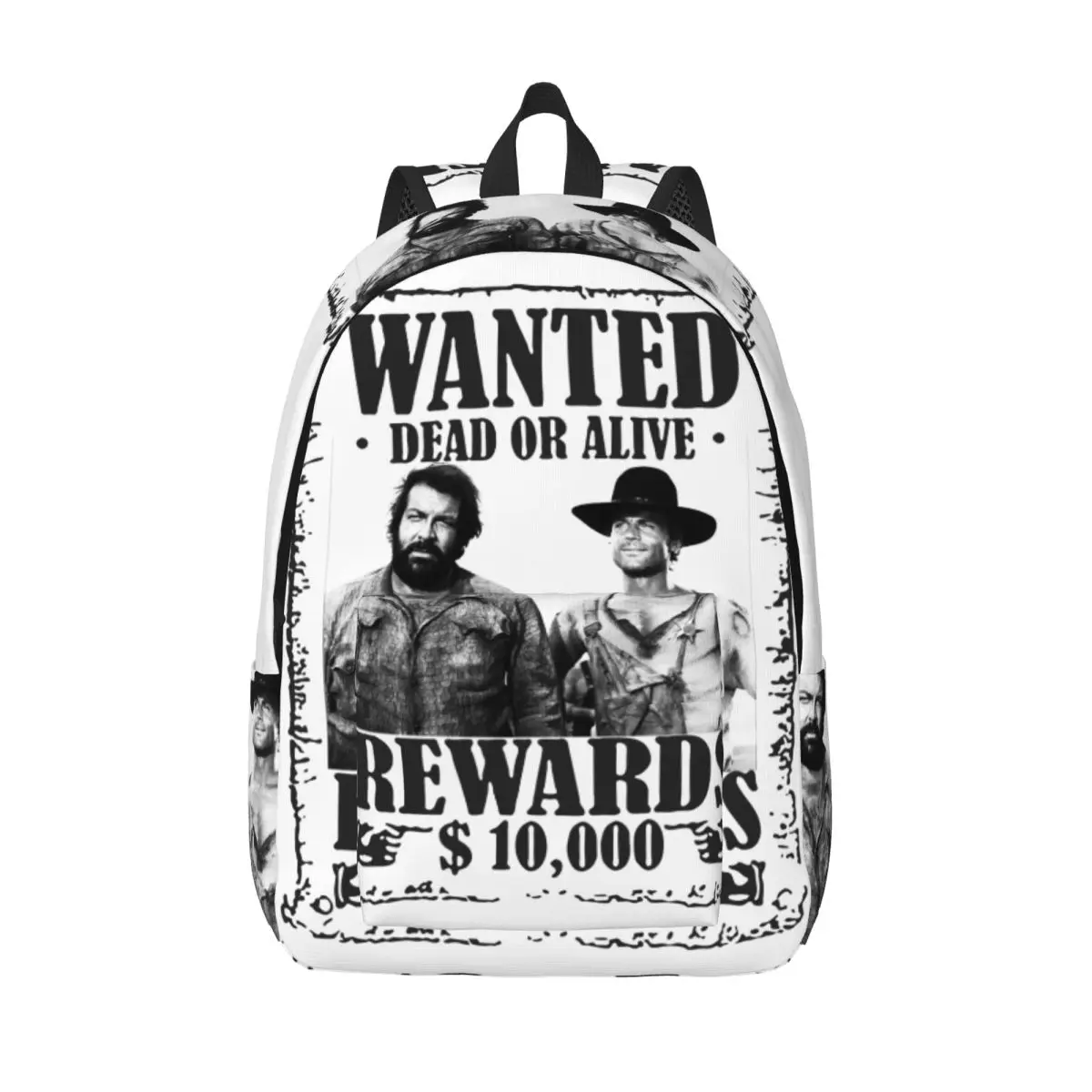 

Рюкзак Bud Spencer Terence Hill Wanted Lo Chimavano Trinity для школьников начальной школы, сумка для книг для мальчиков и девочек, детский рюкзак