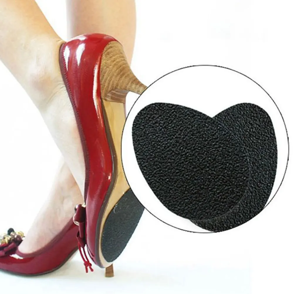 

10 Pairs High Heel Insoles Anti-slip Shoe Pads Non-slip Stickers for Soles Durable Comfortable Ladies Shoes Accessories